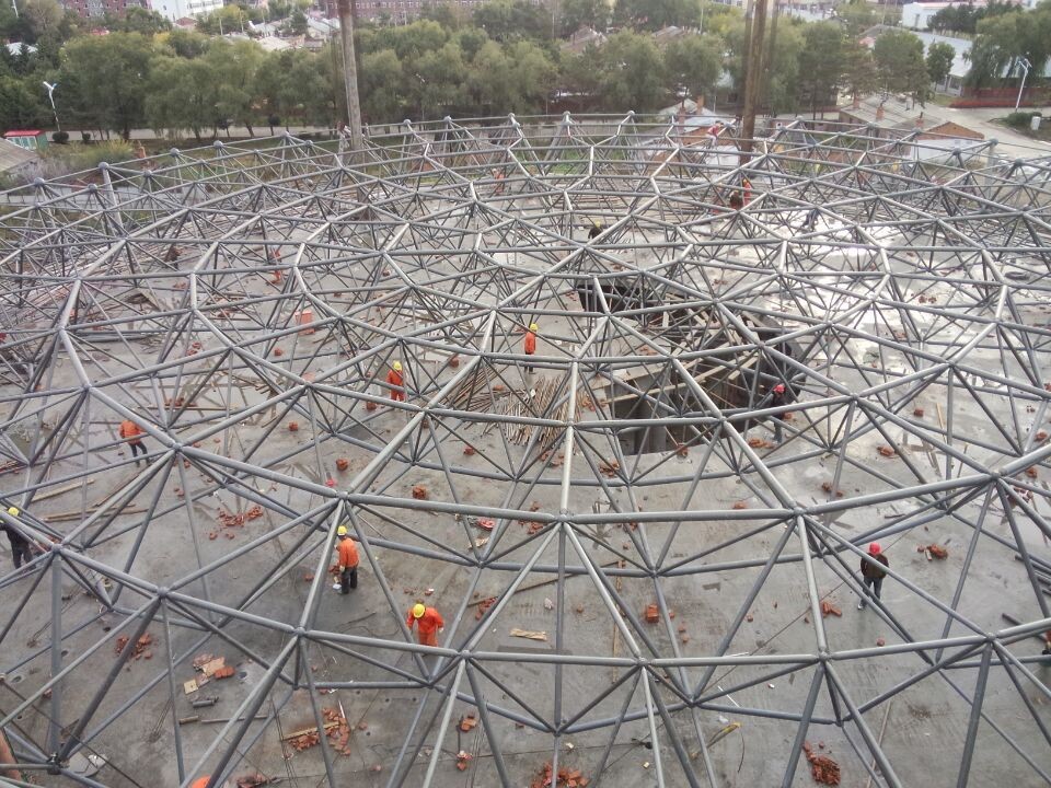 天门全民健身中心网架